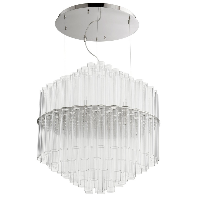 22 Light Pendant in Polished Nickel