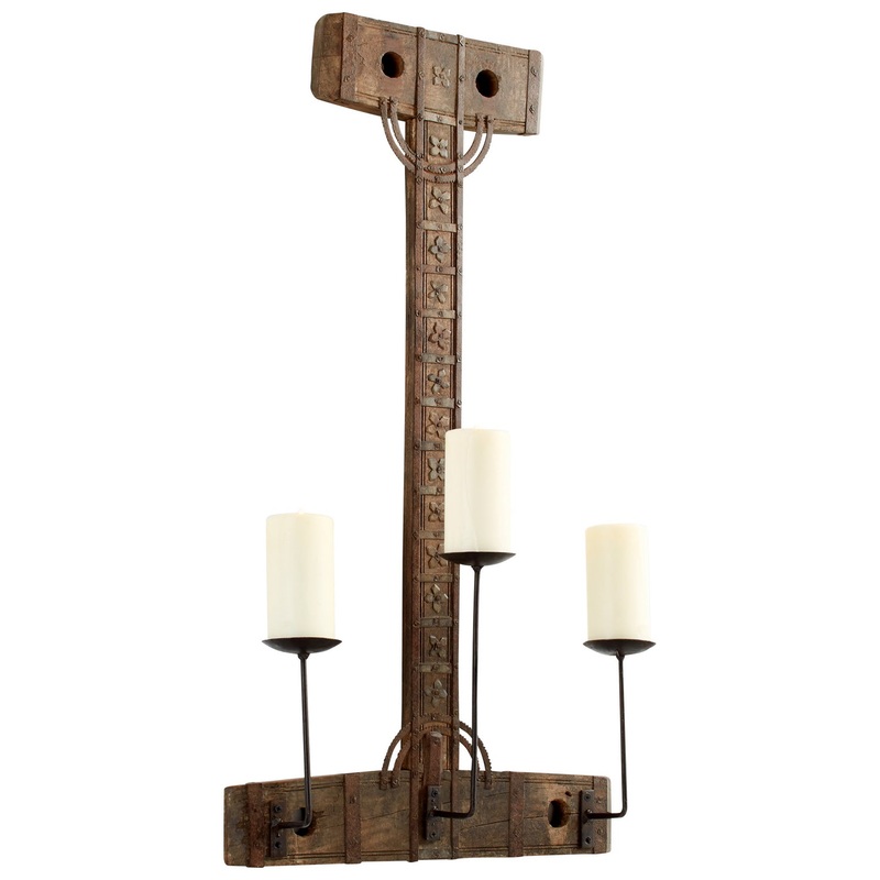 Candleholder in Rustic