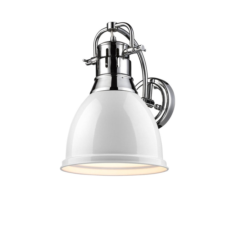 Duncan One Light Wall Sconce in Chrome