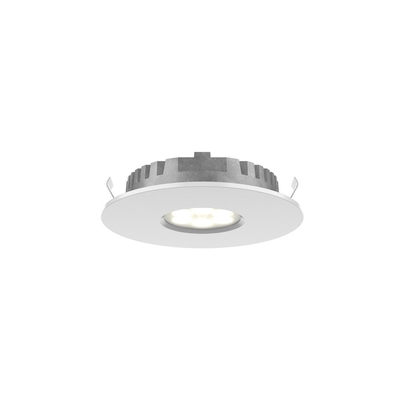 LED Recessed Superpuck in White
