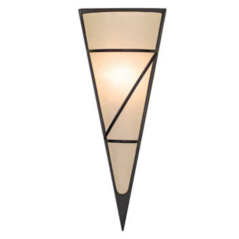 Pascal 1 One Light Wall Sconce in Antique Brown