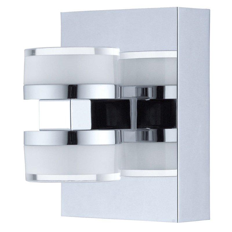 Romendo LED Wall Sconce in Chrome