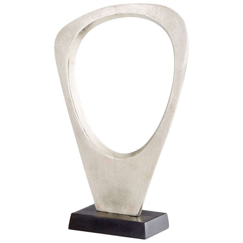 Sculpture in Raw Nickel And Bronze