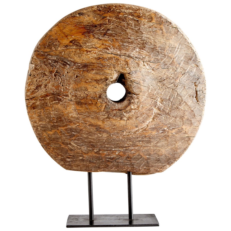 Sculpture in Rustic And Matt Black
