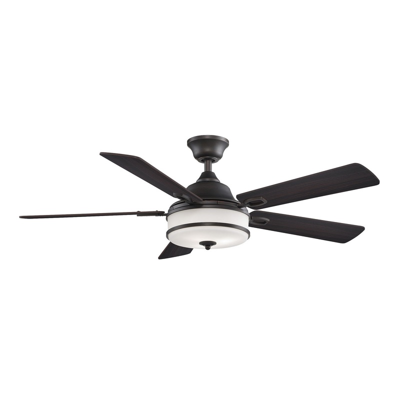 Stafford 52``Ceiling Fan in Dark Bronze