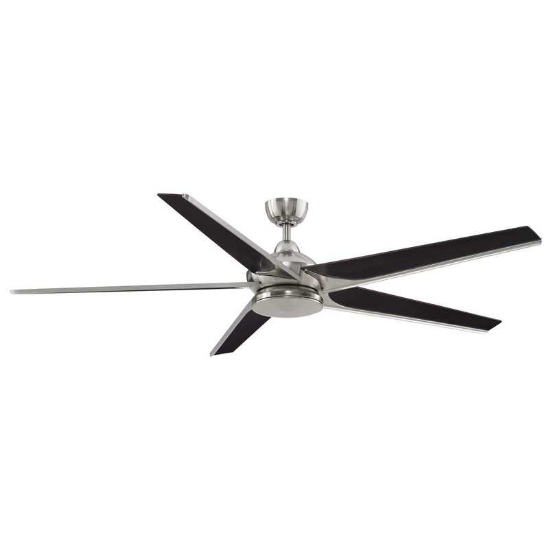 Subtle 72``Ceiling Fan in Brushed Nickel