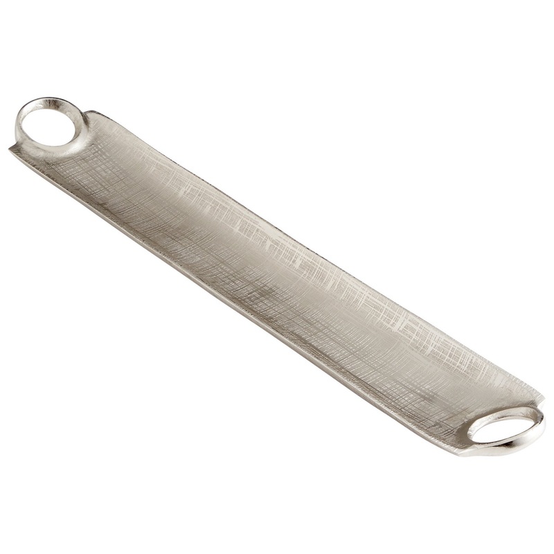 Tray in Textured Nickel