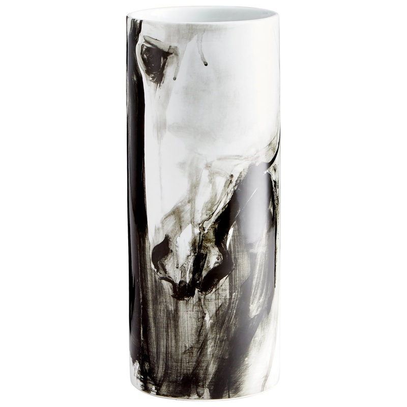 Vase in Black And White