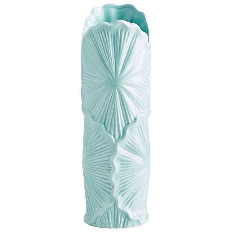 Vase in Coral Blue