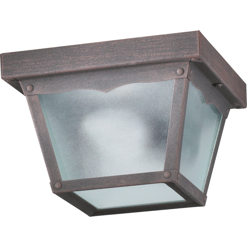 3080 Ceiling Mounts One Light Ceiling Mount in Rust