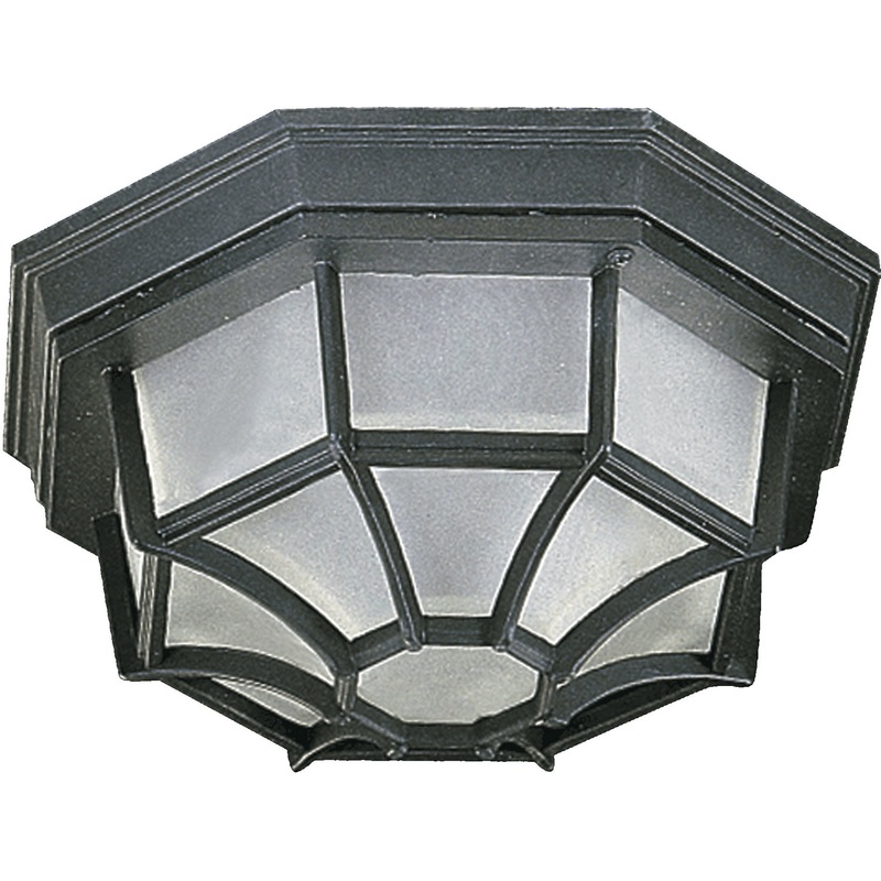 3086 Ceiling Mounts One Light Ceiling Mount in Black