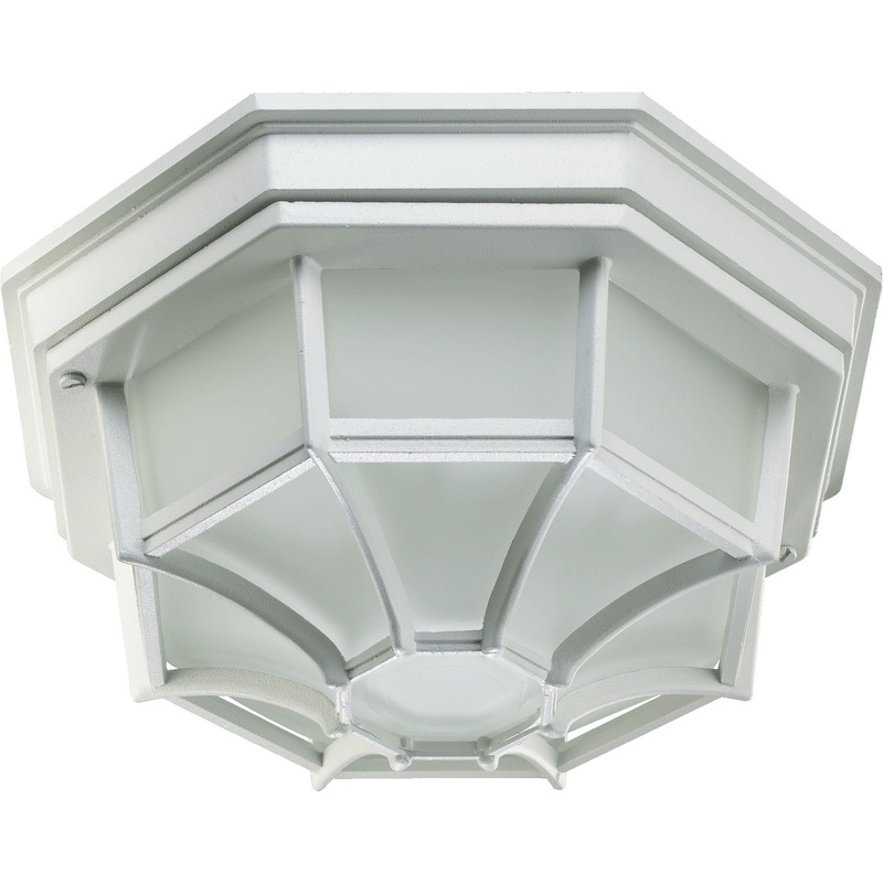 3086 Ceiling Mounts One Light Ceiling Mount in White