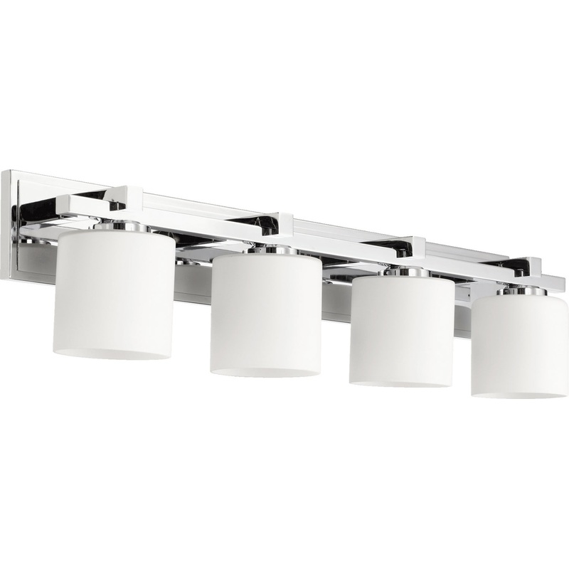 5369 Vanities Four Light Vanity in Chrome