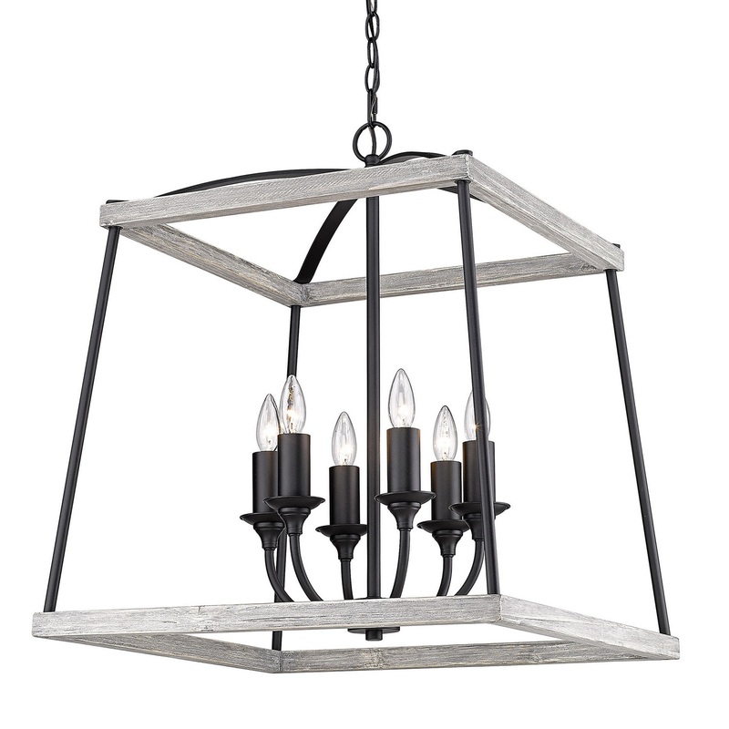 6 Light Pendant