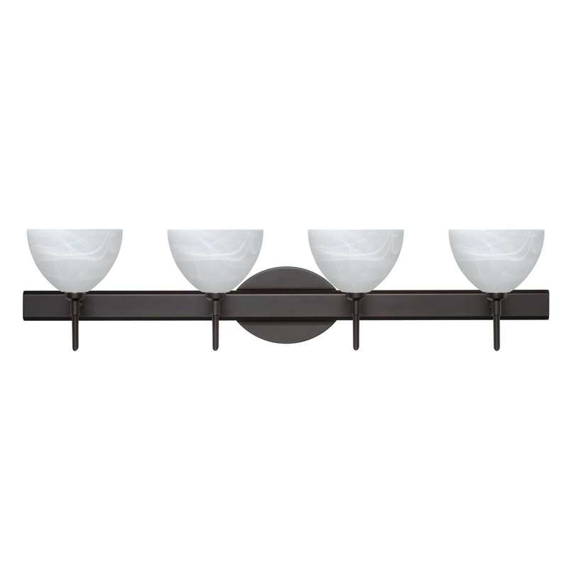 Brella Four Light Wall Sconce in Bronze