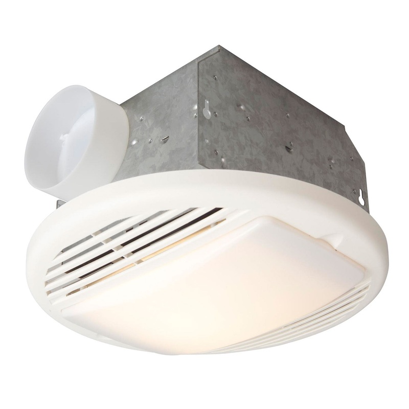 Builder Ventilation Ventilation Fan / Light Combination from the Ventil in White