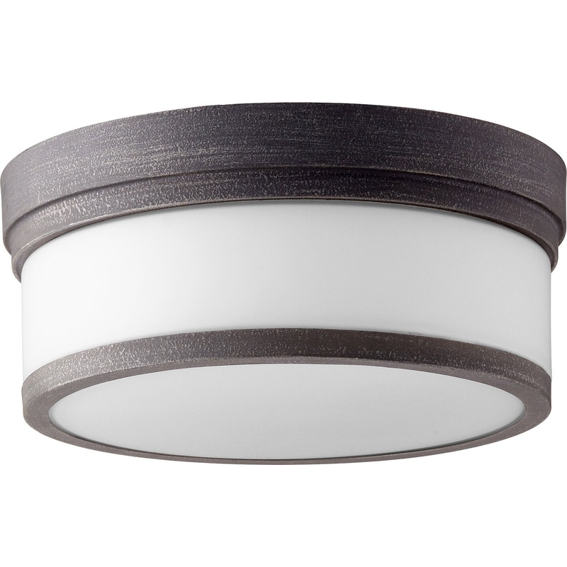 Celeste Two Light Ceiling Mount in Zinc