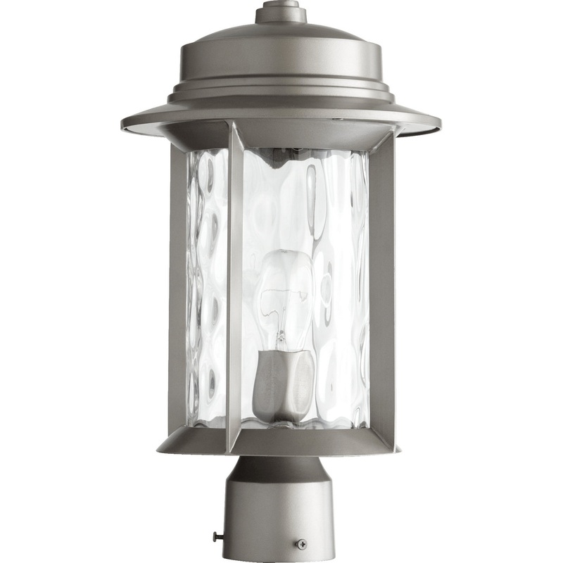 Charter One Light Post Mount in Graphite