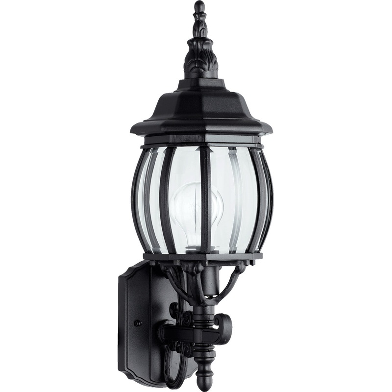 Croix One Light Wall Mount in Black