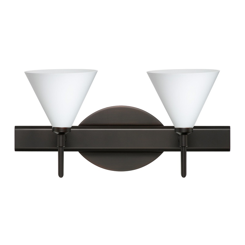 Kani Two Light Wall Sconce in Bronze