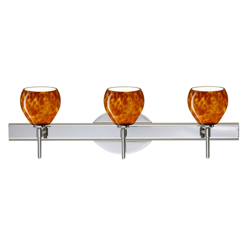 Tay Tay Three Light Wall Sconce in Chrome