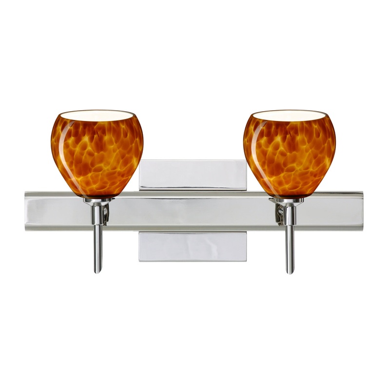 Tay Tay Two Light Wall Sconce in Chrome