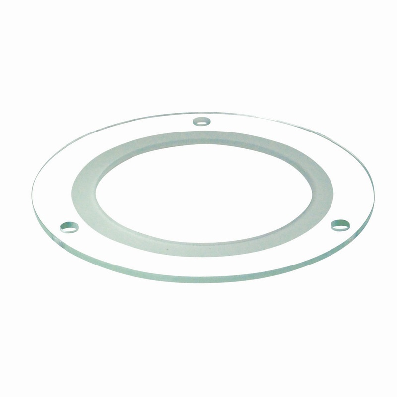 4`` Lens, Clr Out,Frost Ctr, 80 in Frosted/Clear