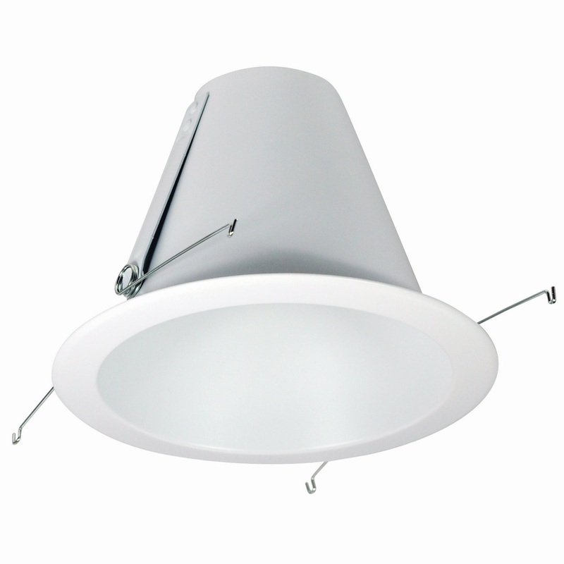 6`` Air-Tight Aluminum Cone Reflectorector in White