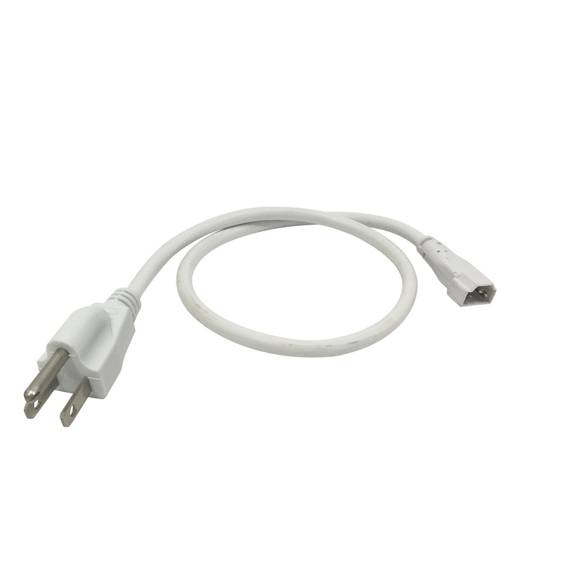6 Ft. 3-Wire Cord And Plug in White