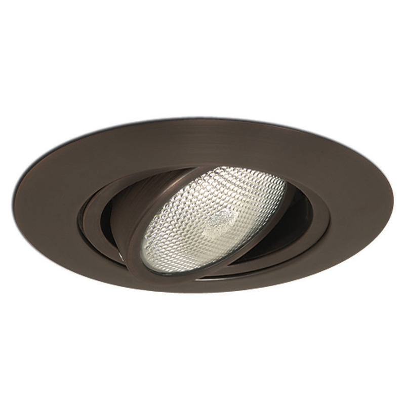 6`` Par30 Gimbal Ring W/ Metal Trim in Bronze