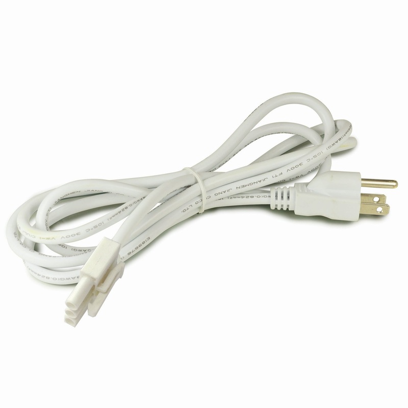 72`` LEDur Cord & Plug in White