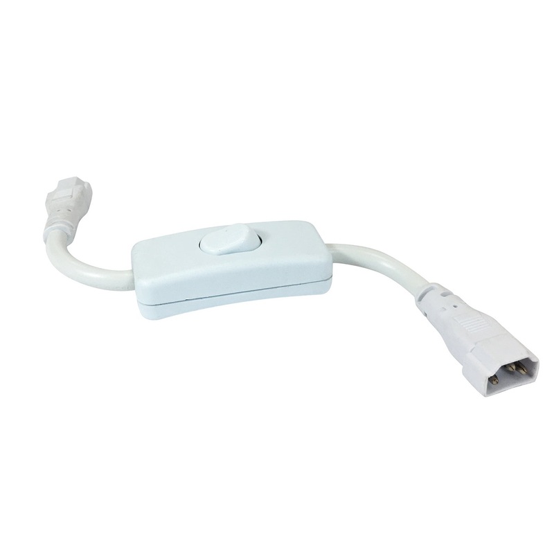 Cable With On/Off Switch in White