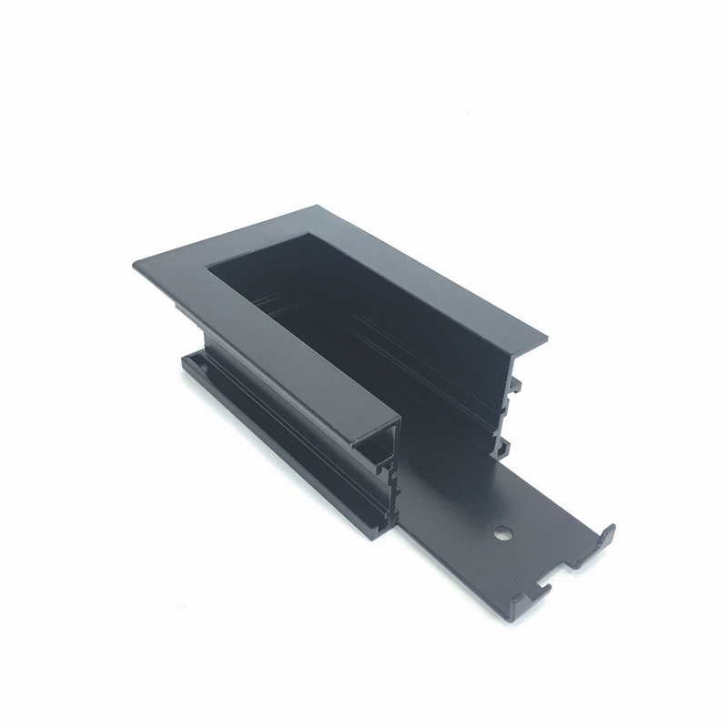 End Feed For Recessed Track, 1 Or 2 Circuit Track