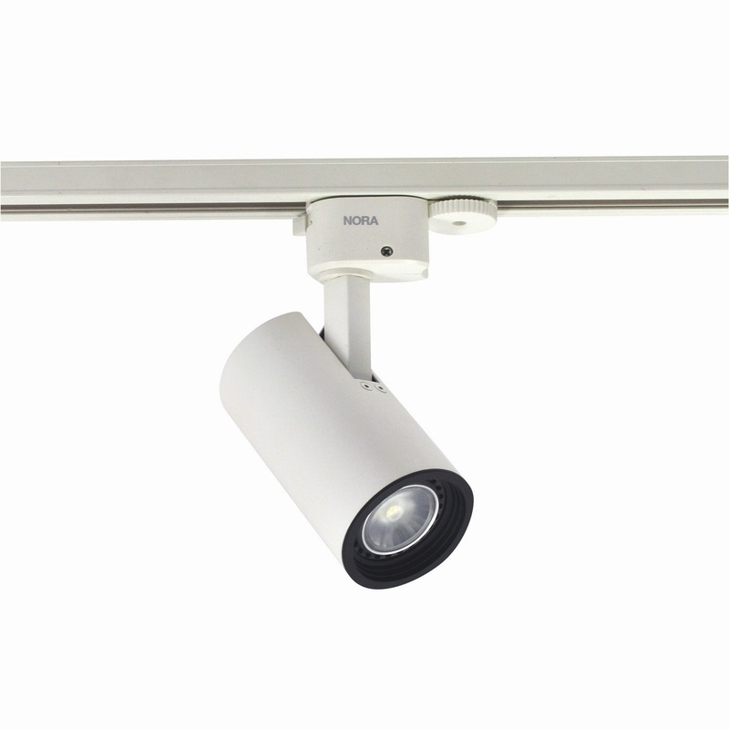 Line Voltage Track Architechtural Cylinder Gu10 W in White