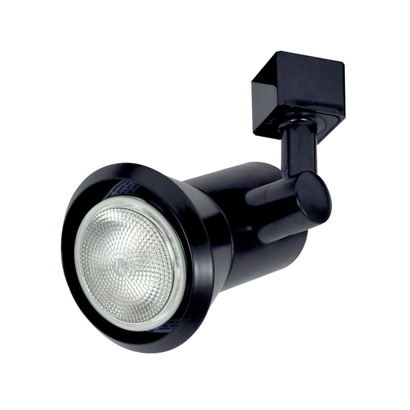 Line Voltage Track Cone Par20 With ``L`` Adap in Black