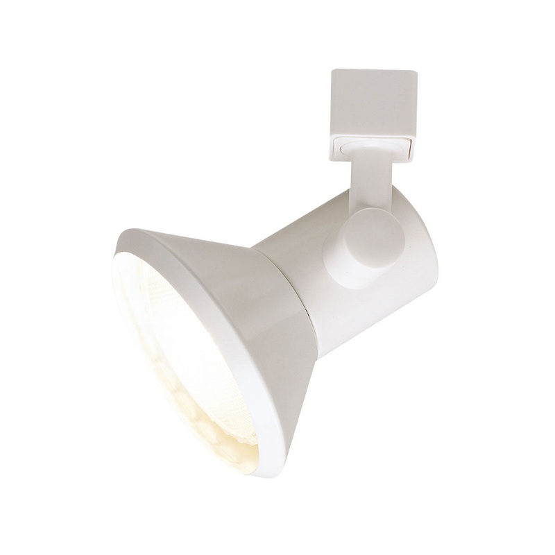 Line Voltage Track Cone Par30 ``L`` Adapter in White