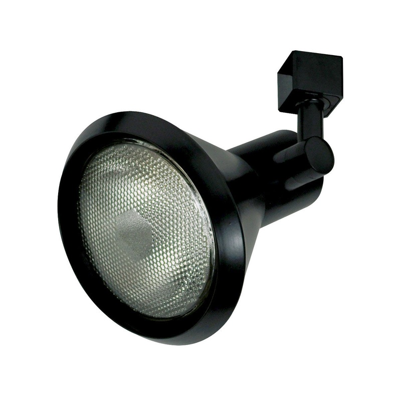 Line Voltage Track Cone Par38 W/ ``J`` Adapte in Black