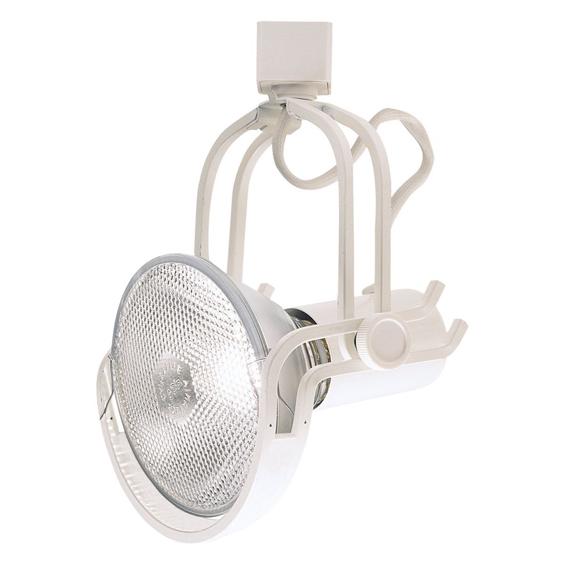 Line Voltage Track High-Tech Wire Par38 ``J`` in White