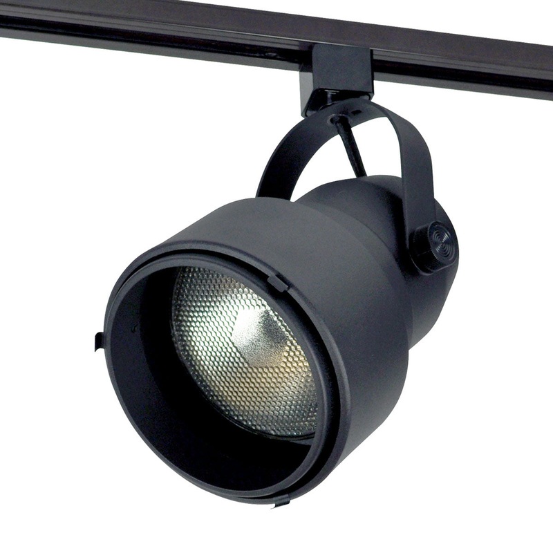 Line Voltage Track Shroud Par38 ``J`` Adapter in Black