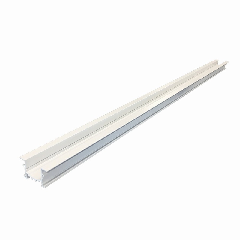 Recessed Track 4` Recessed Track Housing in White