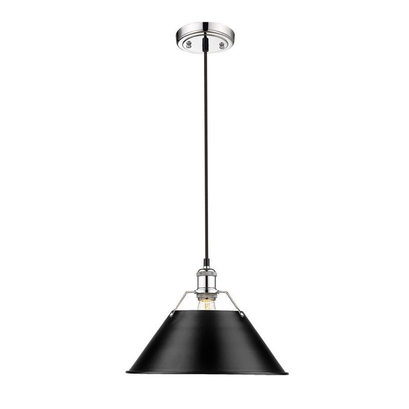 1 Light Pendant - 14"