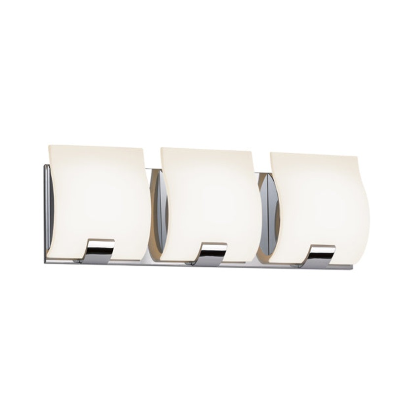 Aquo LED LED Bath Bar in Polished Chrome