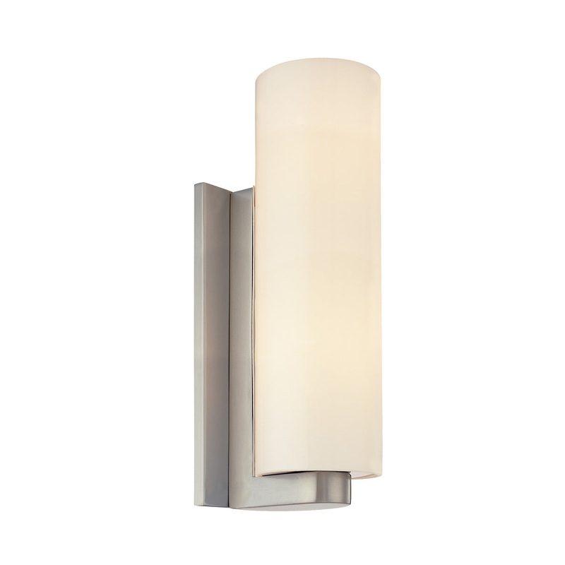 Century Two Light Wall Sconce in Satin Nickel