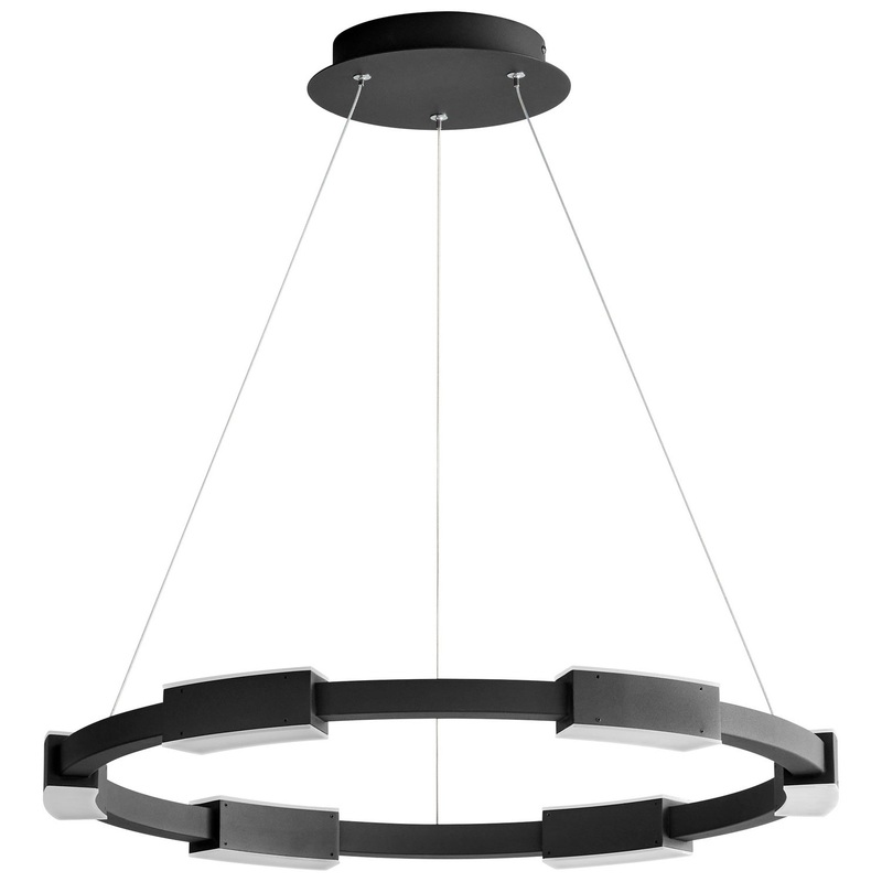 Dieter LED Pendant in Black