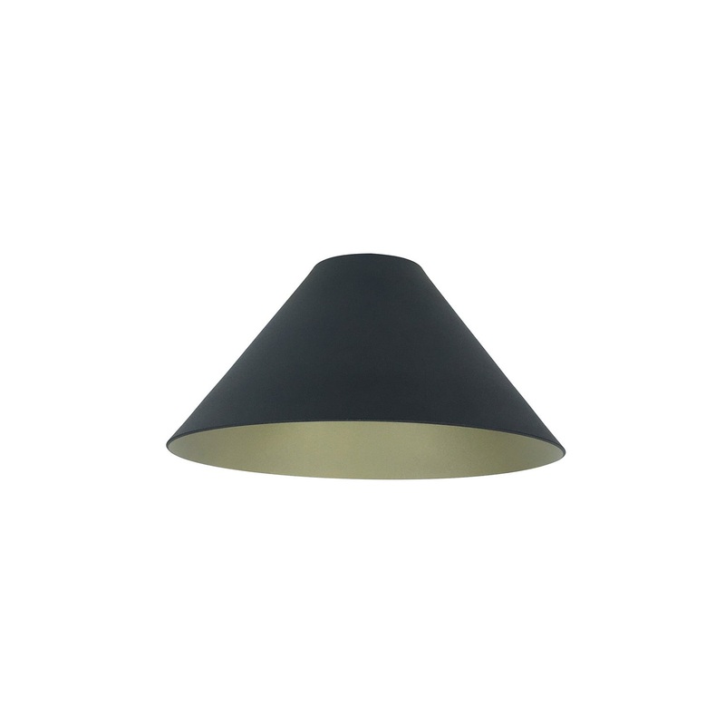 Fixture Shade in Champagne Haze / Black