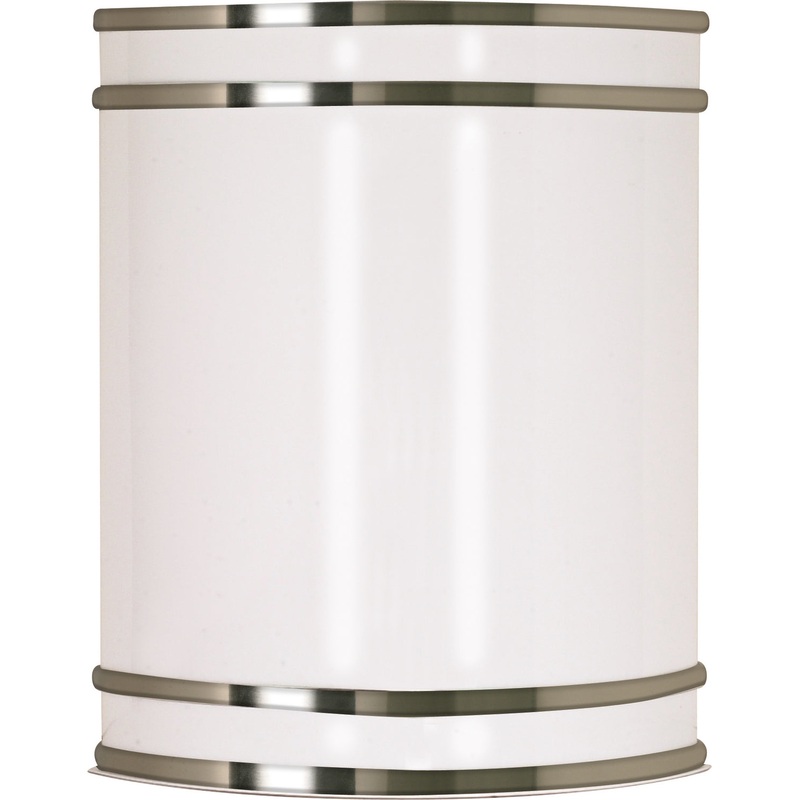 Glamour LED Wall Sconce in Brushed Nickel