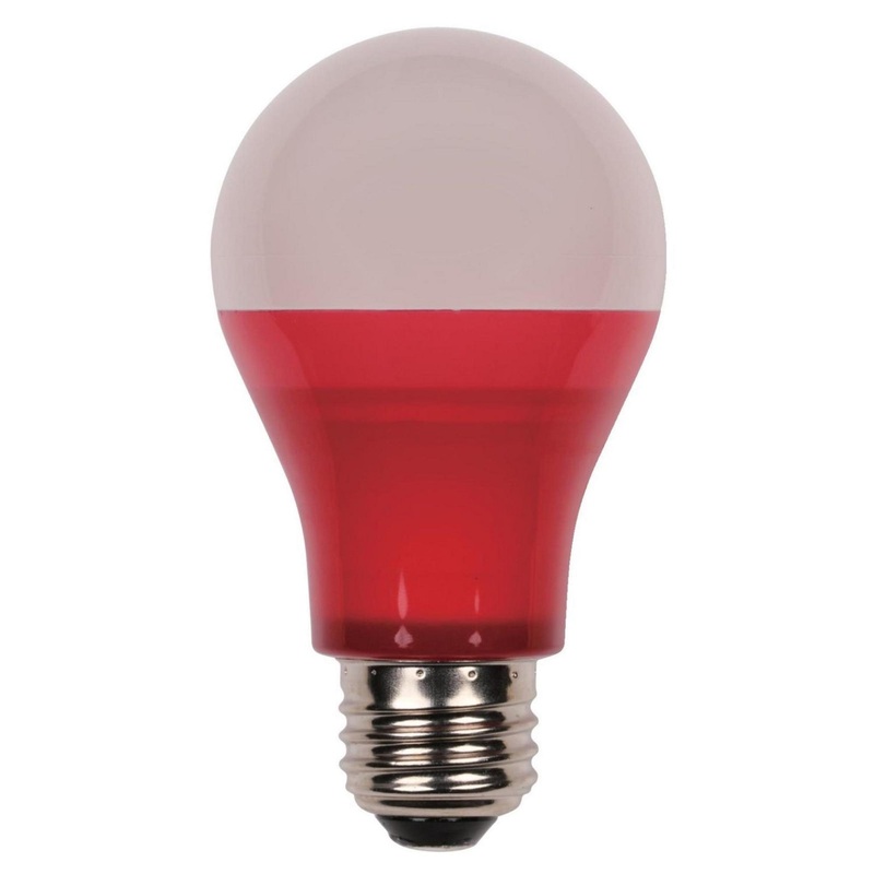 Light Bulb in Red