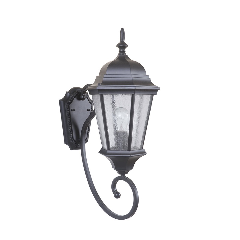 Newberg One Light Wall Mount in Midnight