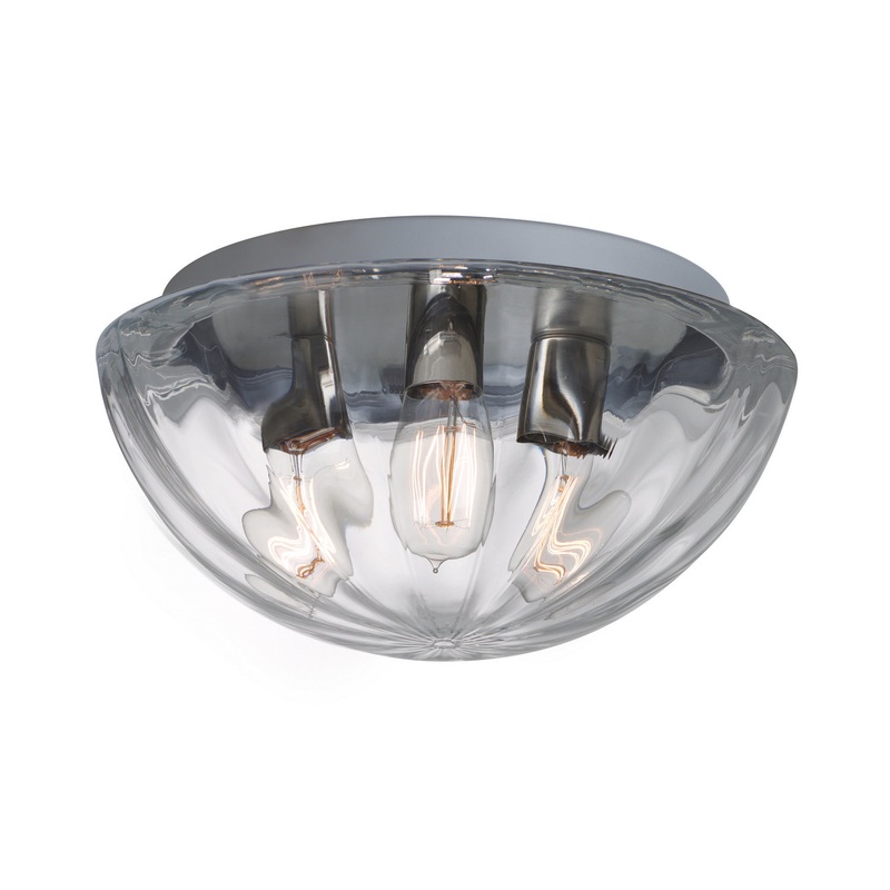 Pinta Three Light Ceiling Mount
