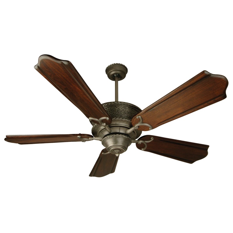 Riata 52``Ceiling Fan in Antique Nickel